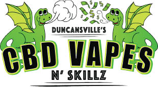 duncansville's cbd vapes n skillz logo