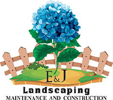 e & j landscaping logo