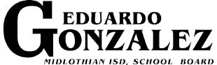 eduardo gonzalez for misd logo