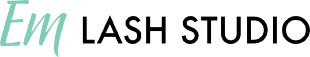 em lash studio logo