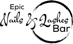 epic nails and lashes bar logo