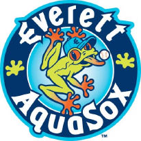 everett aquasox baseball club logo