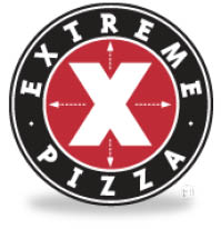 extreme pizza / novato logo