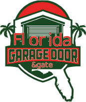 florida garage door and gate logo