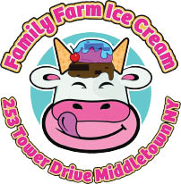 family farm ice cream logo