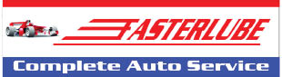 fasterlube complete auto service** logo