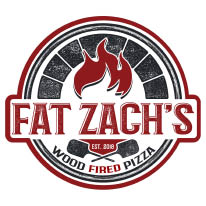fat zach's wood fired pizza logo
