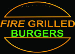 fire grilled burgers- bay st. logo