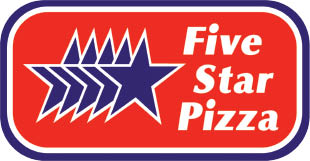 five star pizza logo