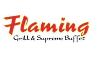 flaming grill and buffet logo