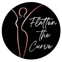 flatten the curve body sculpting logo
