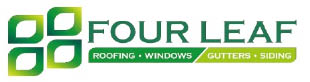 four leaf roofing and windows logo