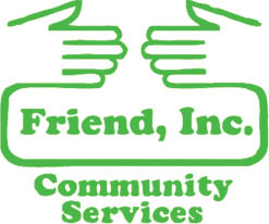 friend, inc. community services logo