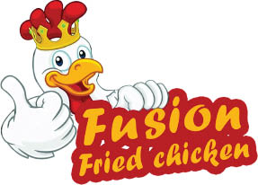 fusion fried chicken andfish & chips bridgeport logo