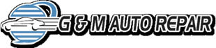 g & m auto repair logo