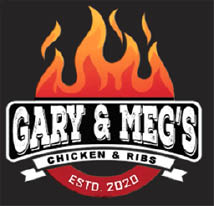 gary & megs chicken  ribs bbq logo