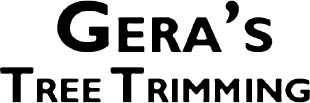 gera's tree trimming logo