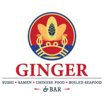 ginger seafood & asian fusion bar logo