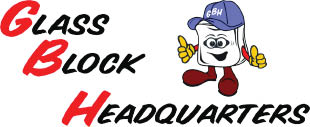glass block headquarters logo