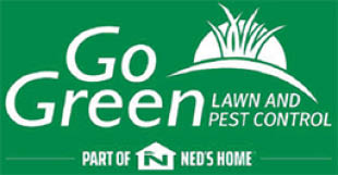go green lawn and pest control logo