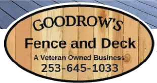 goodrow's fence & deck logo