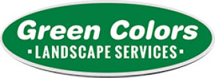 green colors landscaping logo