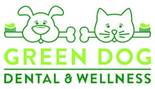 green dog dental & wellness logo