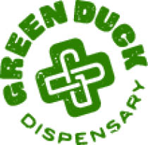 green duck dispensary logo