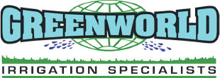 green world irrigation specialist logo
