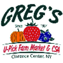 greg's u-pick farm logo