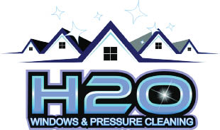h2o windows & pressure cleaning llc logo