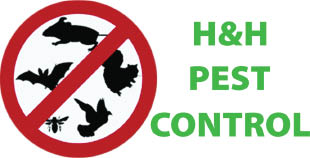h & h pest control logo