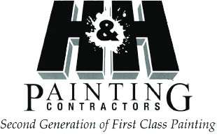 h&h painting logo