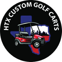 htx custom golf carts logo