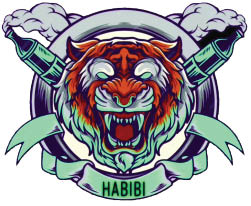 habibi vape shop logo
