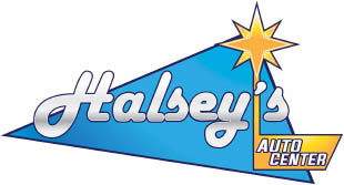 halsey's auto repair logo