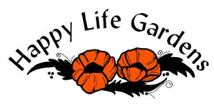 happy life gardens & nursery logo