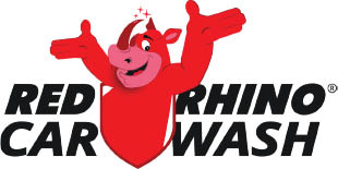red rhino car wash logo