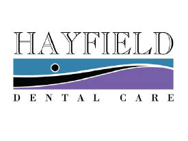 hayfield dental care logo