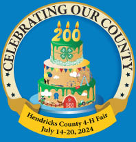 hendricks county 4-h fair logo