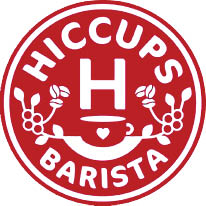 hiccups restaurant and teahouse logo