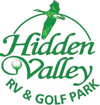 hidden valley golf park logo