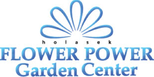 holasek flower power garden center logo