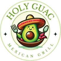 holy guac mexican grill logo