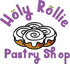 holy rollie pastry shop logo