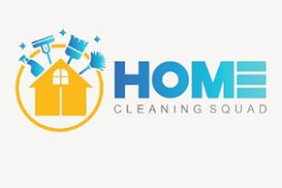 home cleaning squad logo