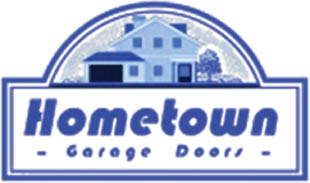 hometown garage door logo
