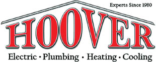 hoover electric, plumbing and heating logo