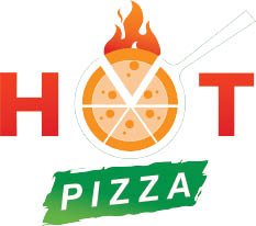 hot pizza logo