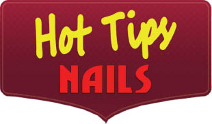 hot tip nails & spa logo